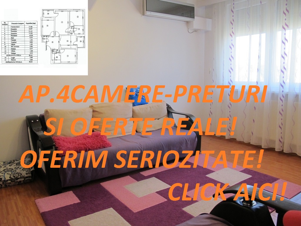 patru camere preturi si oferte reale